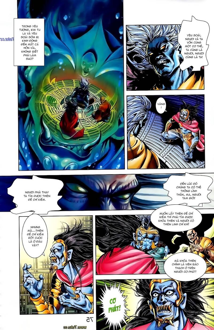 Thiên Tử Truyền Kỳ 1 – Cơ Phát Khai Chu Bản Chapter 108 - Trang 2