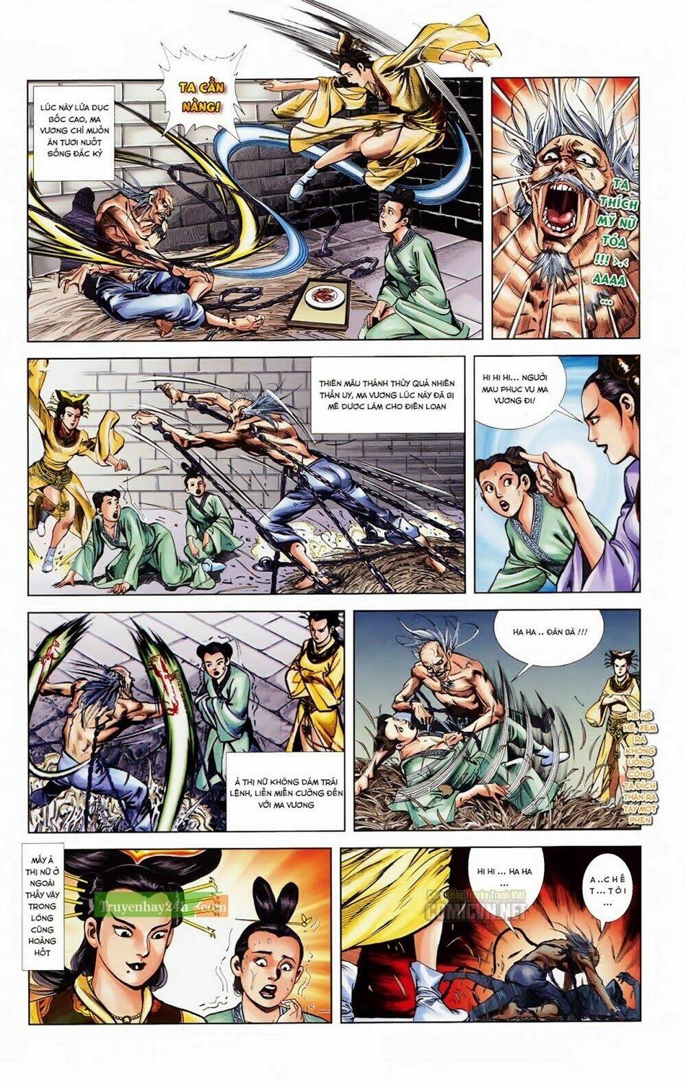 Thiên Tử Truyền Kỳ 1 – Cơ Phát Khai Chu Bản Chapter 34 - Trang 2