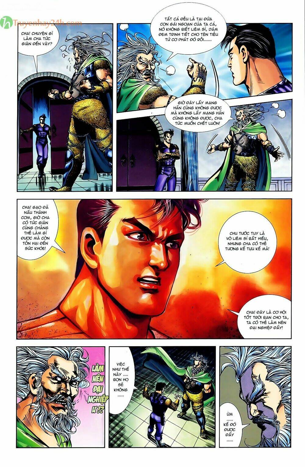 Thiên Tử Truyền Kỳ 1 – Cơ Phát Khai Chu Bản Chapter 52 - Trang 2