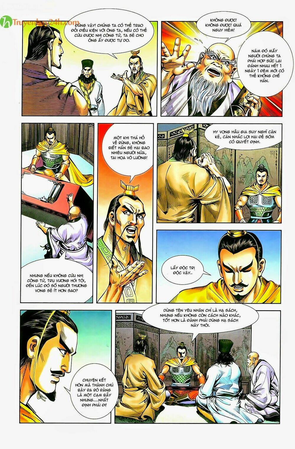 Thiên Tử Truyền Kỳ 1 – Cơ Phát Khai Chu Bản Chapter 53 - Trang 2