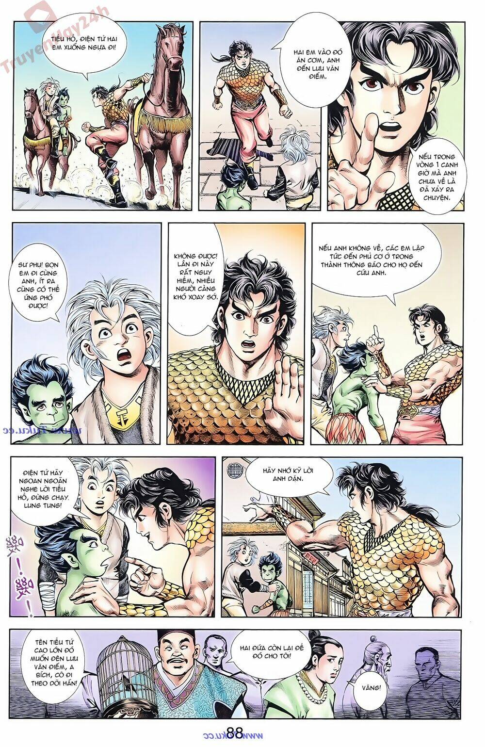 Thiên Tử Truyền Kỳ 1 – Cơ Phát Khai Chu Bản Chapter 71 - Trang 2