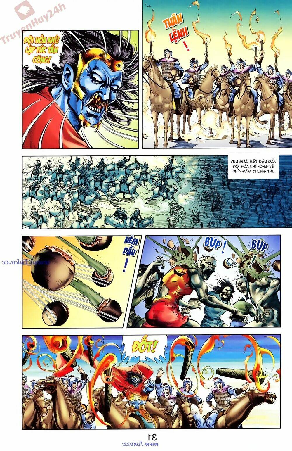 Thiên Tử Truyền Kỳ 1 – Cơ Phát Khai Chu Bản Chapter 76 - Trang 2