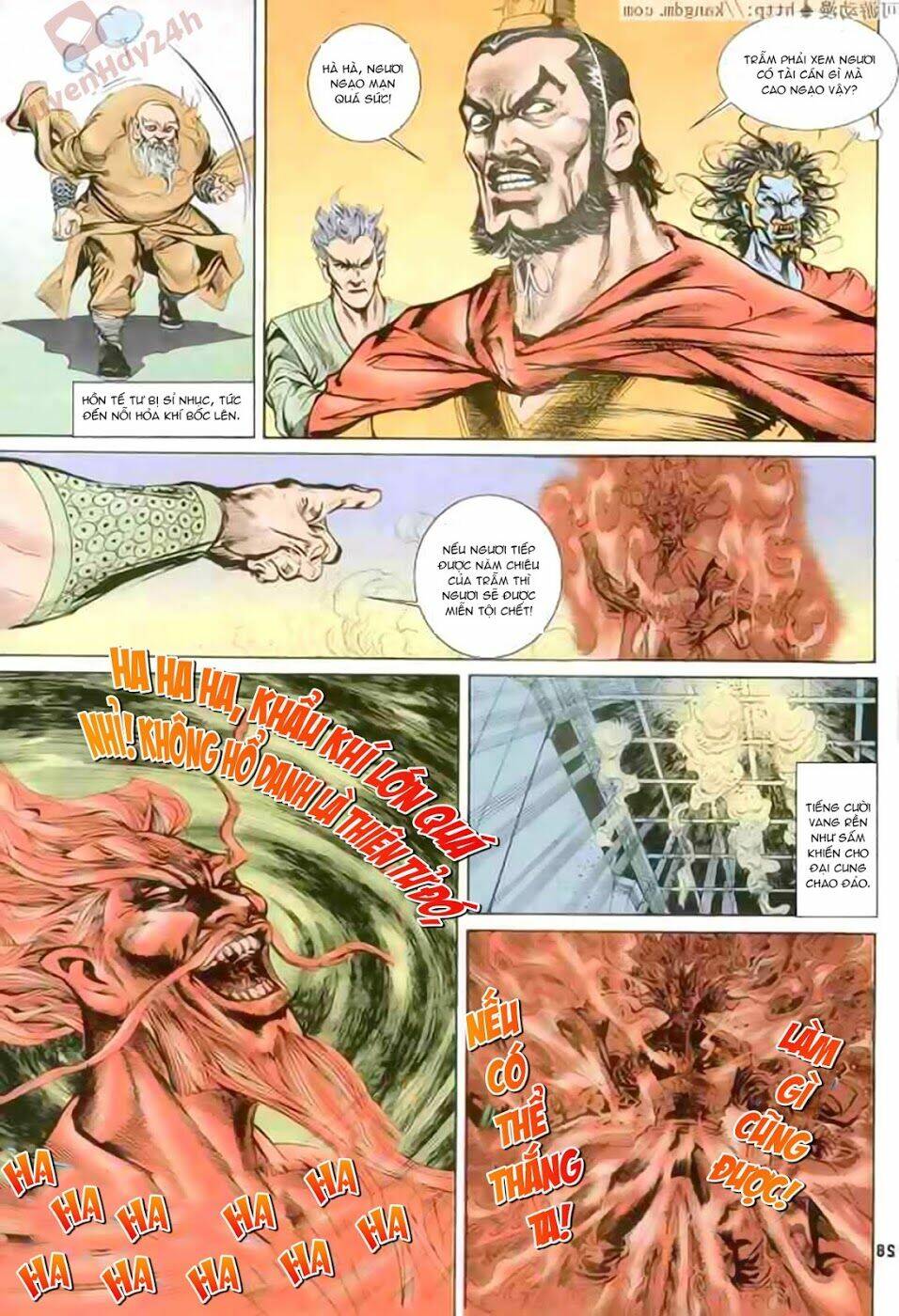 Thiên Tử Truyền Kỳ 1 – Cơ Phát Khai Chu Bản Chapter 86 - Trang 2