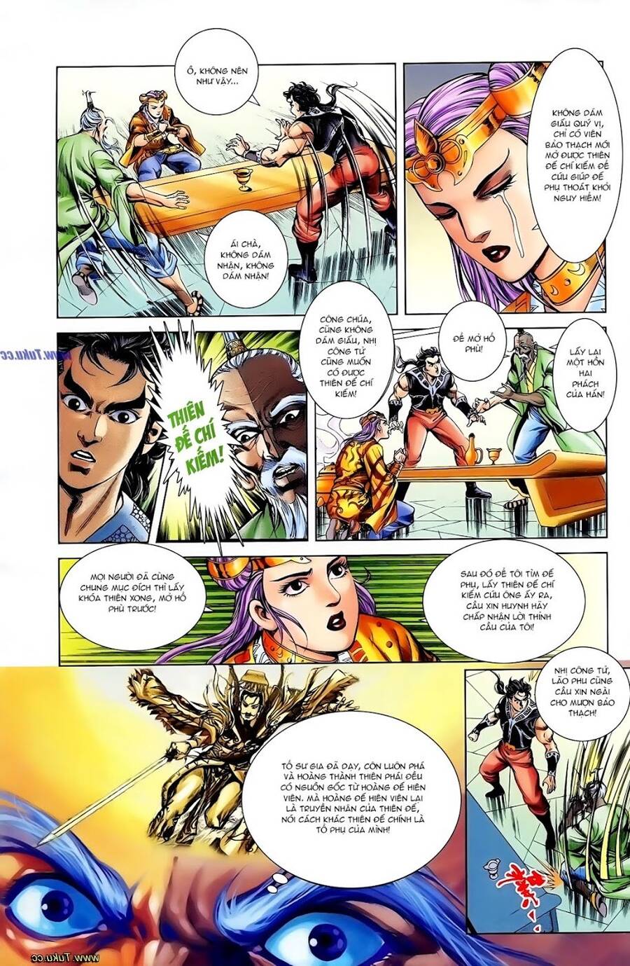 Thiên Tử Truyền Kỳ 1 Chapter 108 - Trang 2