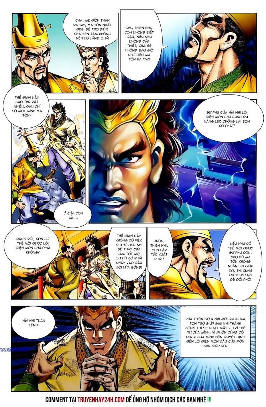 Thiên Tử Truyền Kỳ 1 Chapter 109 - Trang 2