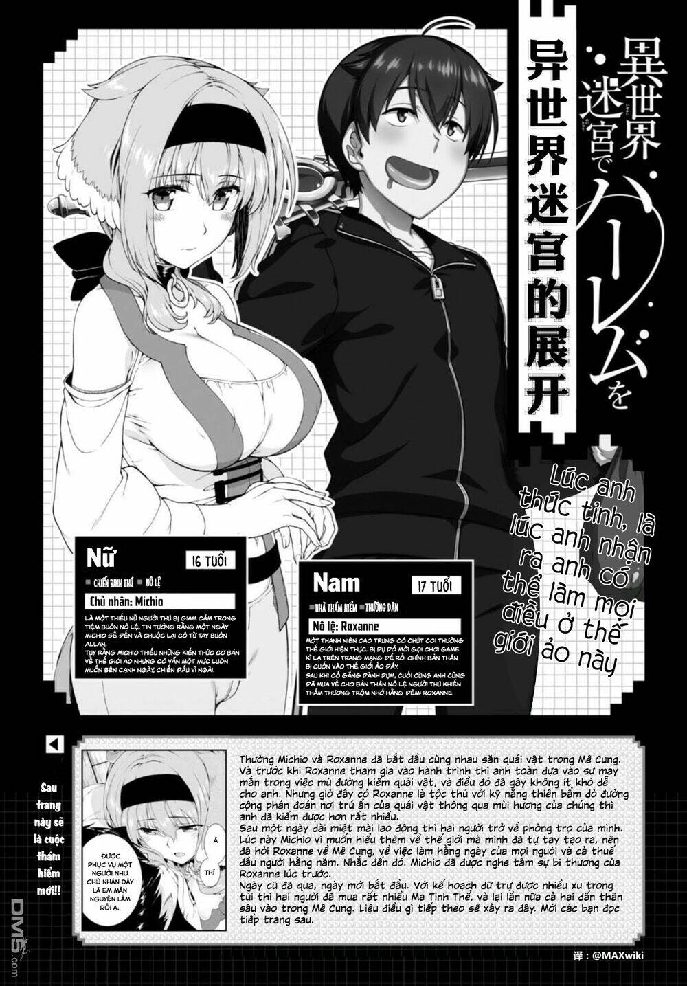 Thiết Lập Dàn Harem Tại Thế Giới Khác Chapter 7.3 - Trang 2