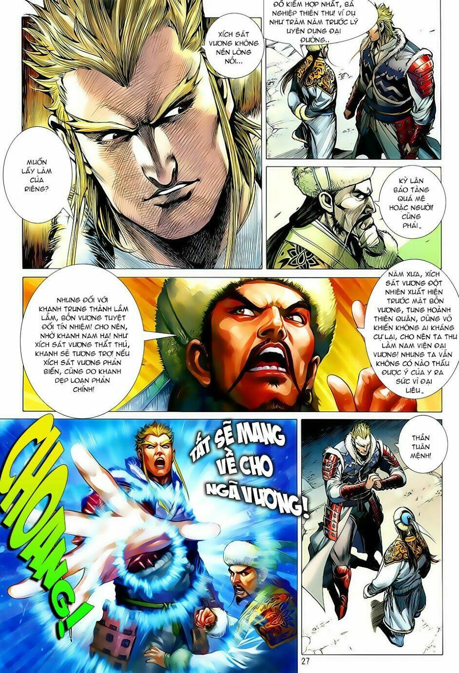 Thiết Tướng Tung Hoành Chapter 7 - Trang 2