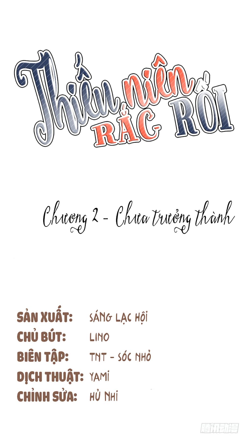 Thiếu Niên Rắc Rối Chapter 2 - Trang 2