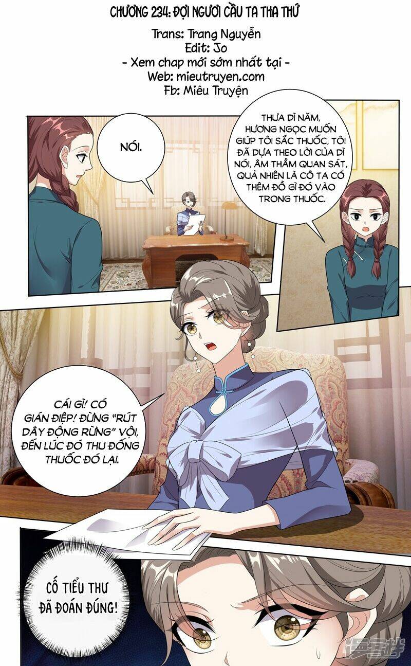 Thiếu Soái! Vợ Ngài Lại Bỏ Trốn Chapter 234 - Trang 2