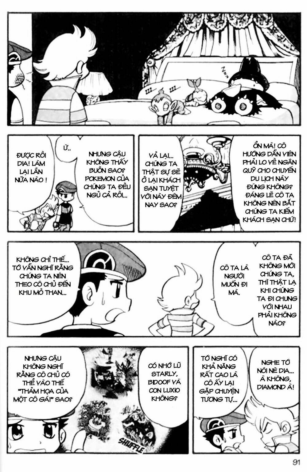 Thú Cưng Đặc Biệt: Diamond & Pearl Chapter 4 - Trang 2