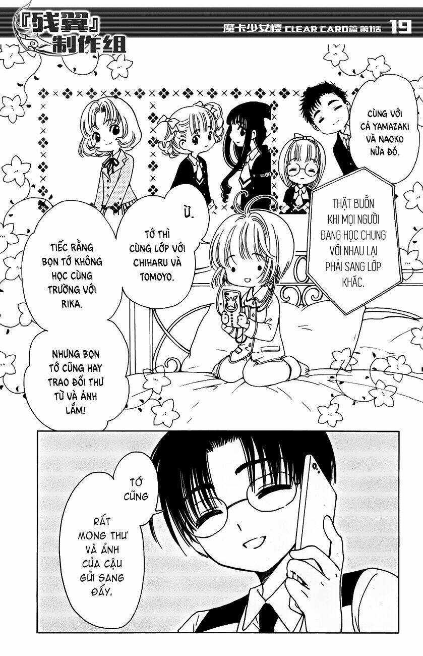 Thủ Lĩnh Thẻ Bài: Clear Card-Hen Chapter 1 - Trang 2