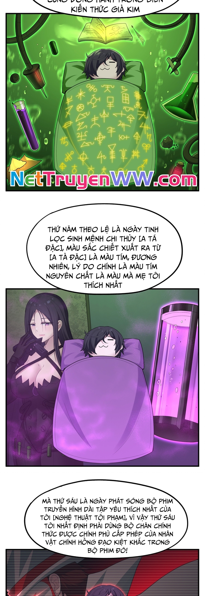 Thuật Sĩ Luyện Kim Tà Ác Không Giải Quyết Được Vật Thí Nghiệm Của Mình Chapter 8 - Trang 2