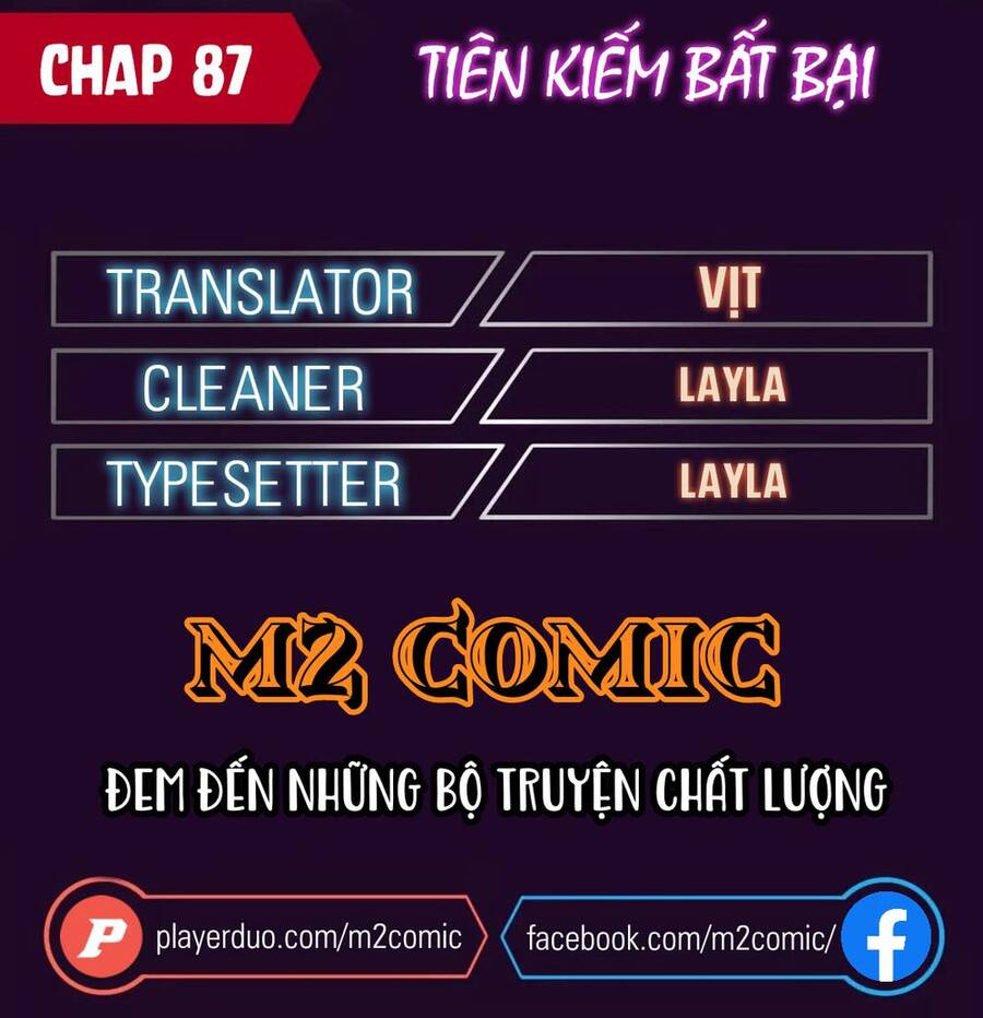 Tiên Kiếm Bất Bại Chapter 87 - Trang 2