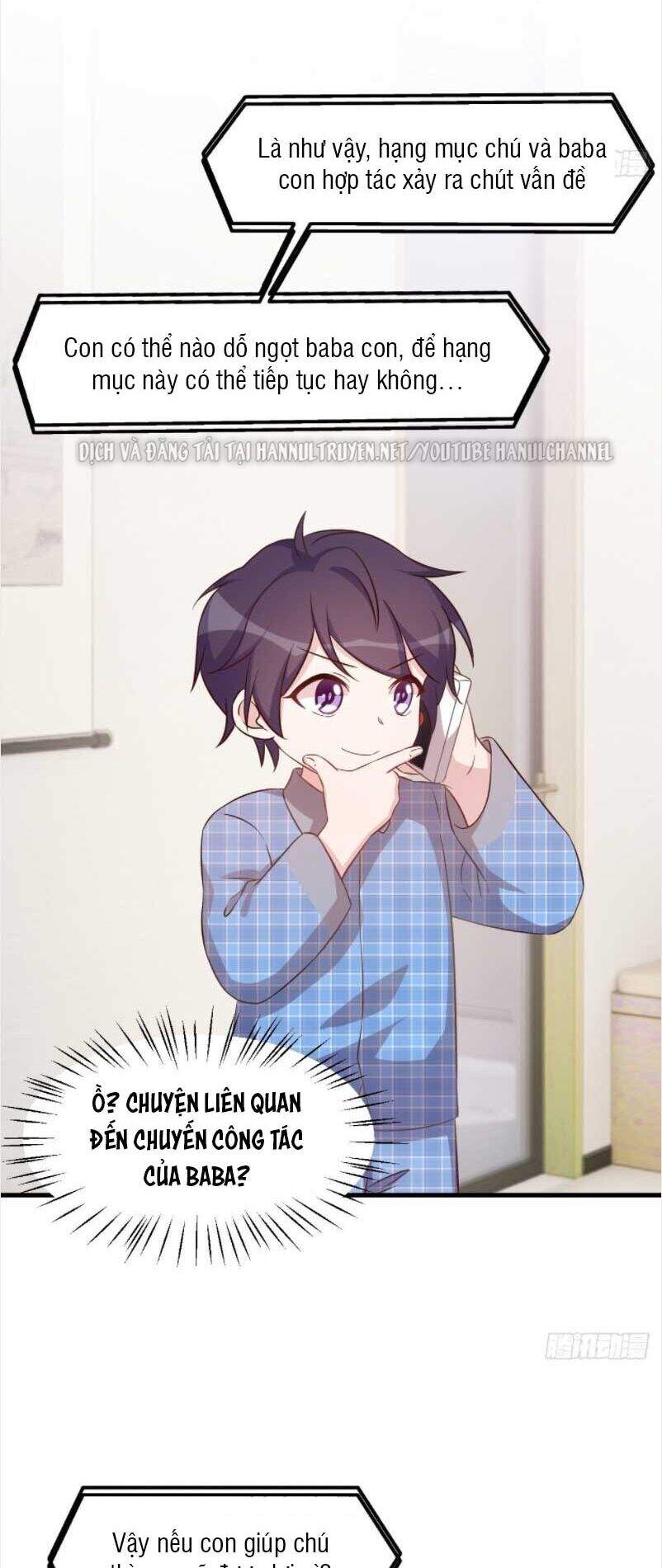 Tiểu Bạch Nam Thần Daddy Chapter 157 - Trang 2