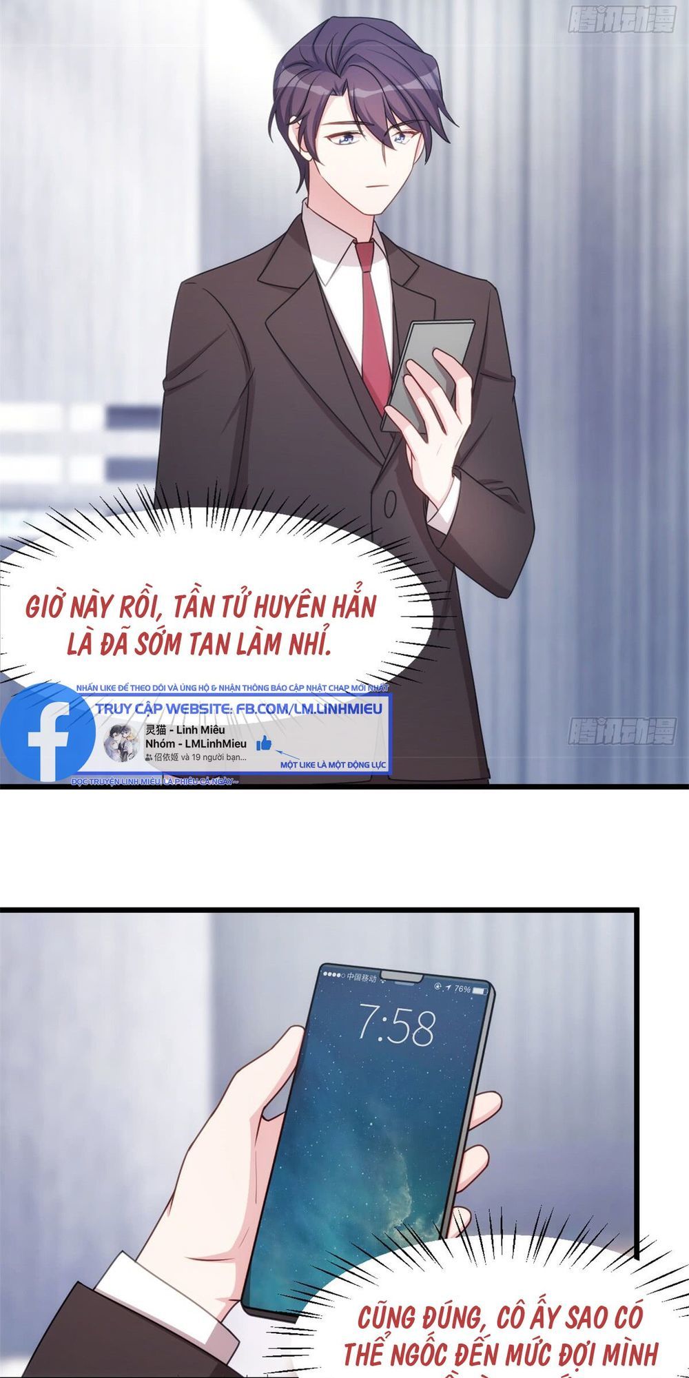 Tiểu Bạch Nam Thần Daddy Chapter 19 - Trang 2