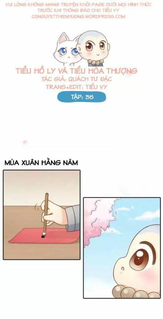 Tiểu Hồ Ly Vs Tiểu Hóa Thượng Chapter 35 - Trang 2