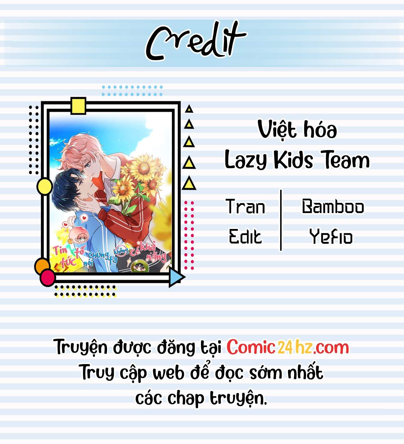 Tin Tức Tố Nói Chúng Ta Không Có Khả Năng Chapter 2 - Trang 2
