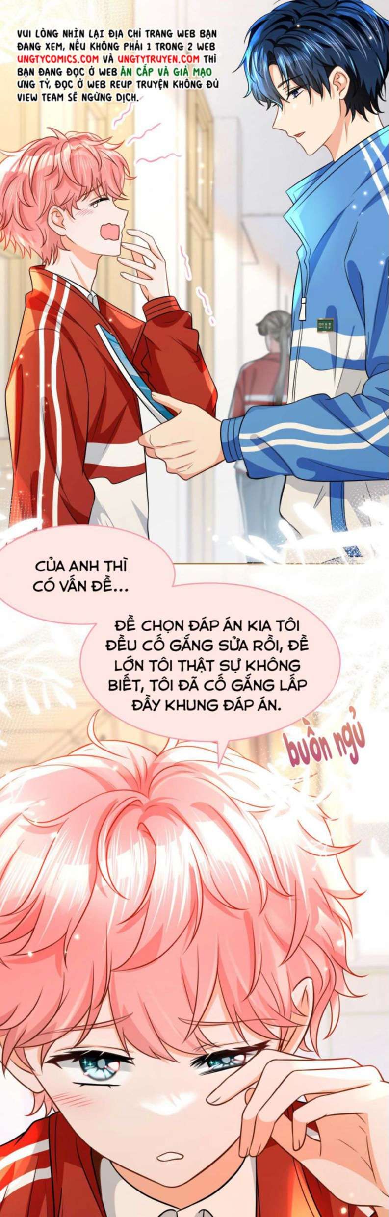Tin Tức Tố Nói Chúng Ta Không Có Khả Năng Chapter 45 - Trang 2