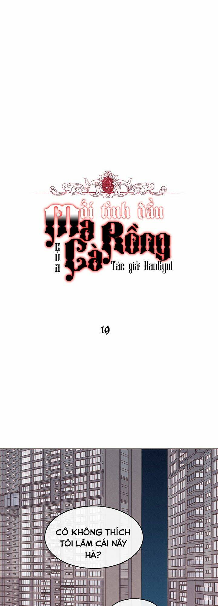 Tình Đầu Của Ma Cà Rồng Chapter 19 - Trang 2