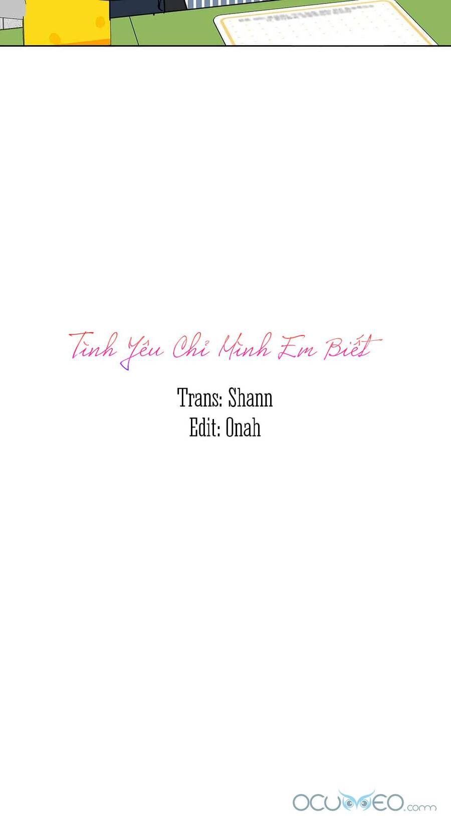 Tình Yêu Chỉ Mình Em Biết Chapter 26 - Trang 2