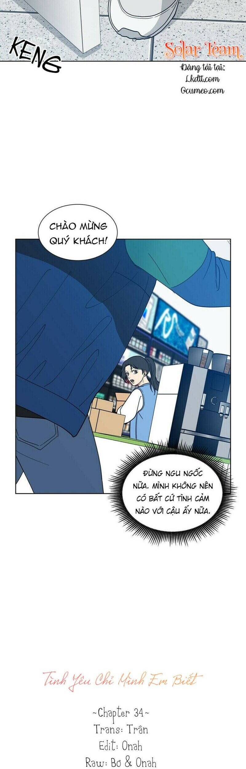 Tình Yêu Chỉ Mình Em Biết Chapter 34 - Trang 2