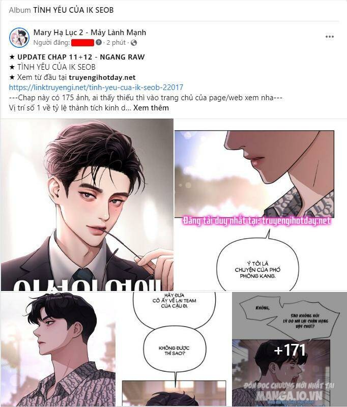 Tình Yêu Của Ik Seob Chapter 11 - Trang 2