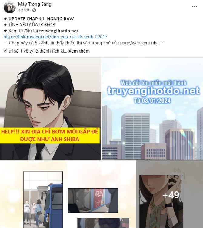 Tình Yêu Của Ik Seob Chapter 41.1 - Trang 2