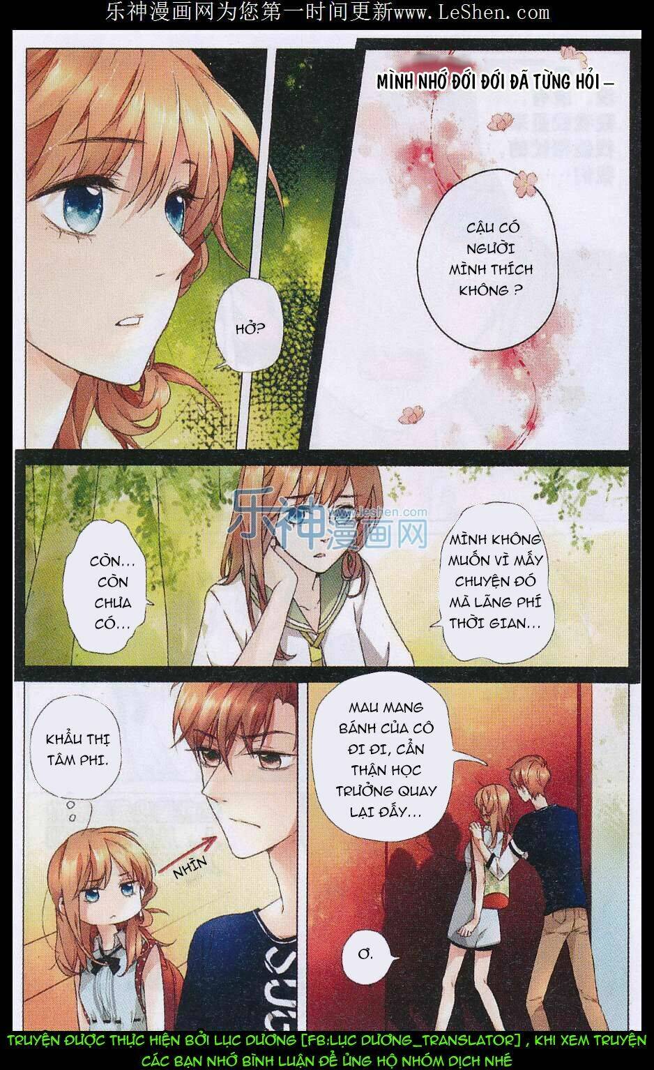 Tình Yêu Là Màu Hoa Anh Thảo Chapter 6 - Trang 2