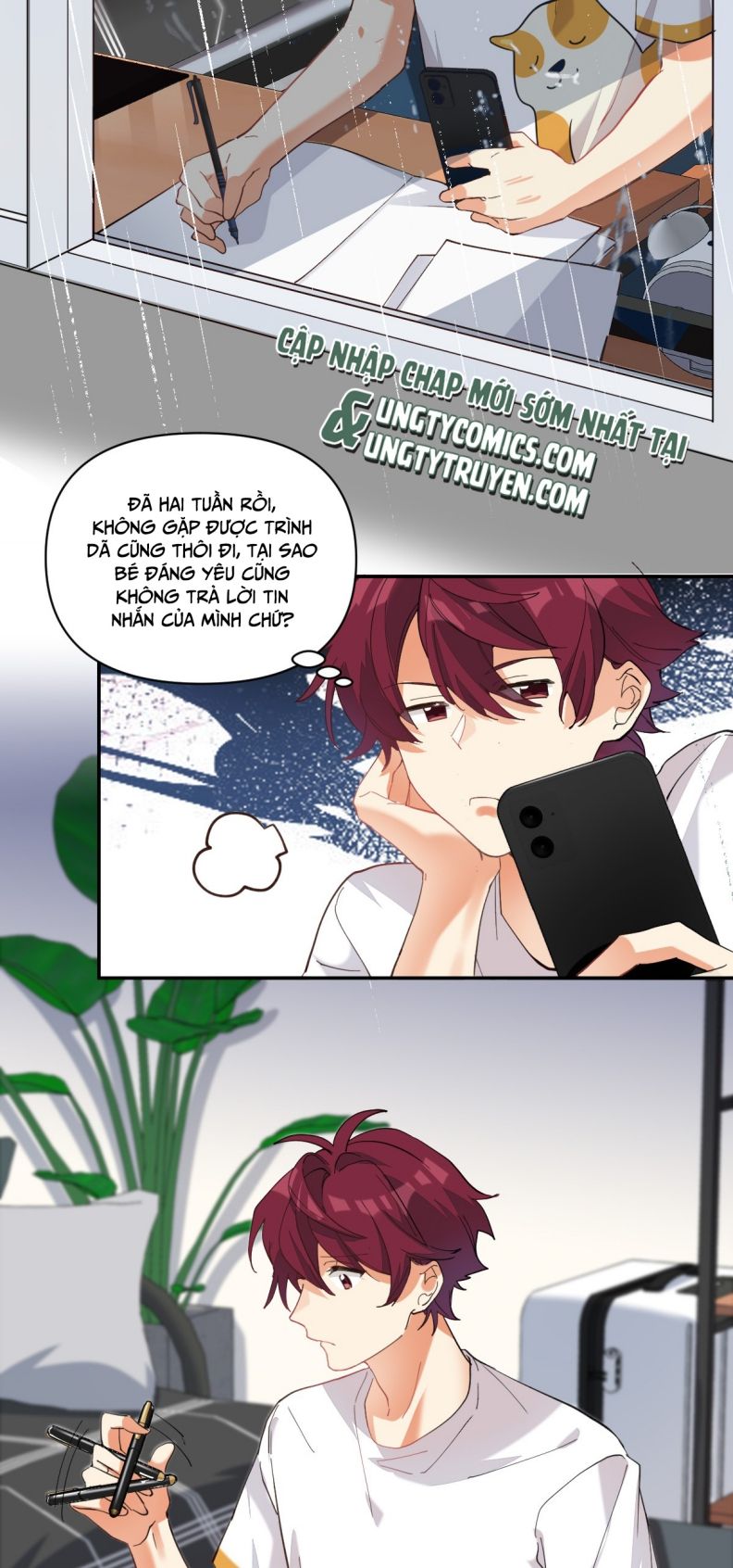 Tình Yêu Trên Mạng Của Giáo Bá Lật Xe Rồi Chapter 13 - Trang 2