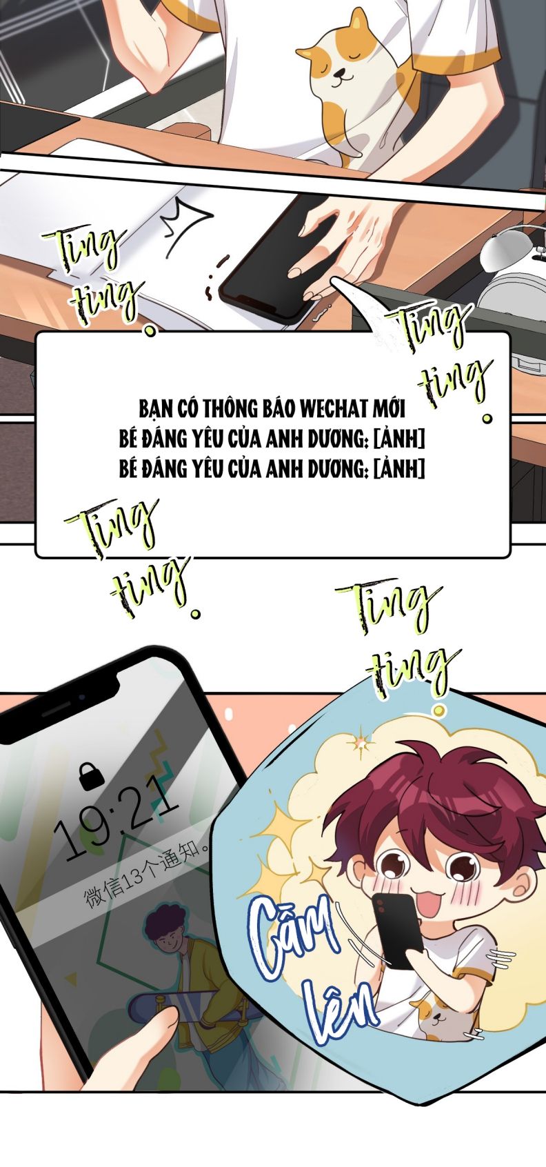 Tình Yêu Trên Mạng Của Giáo Bá Lật Xe Rồi Chapter 13 - Trang 2