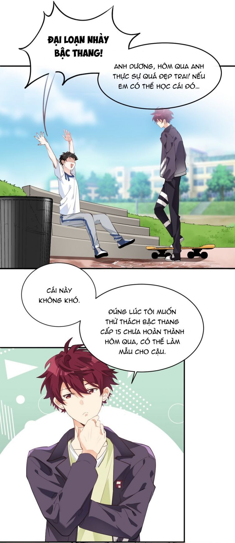 Tình Yêu Trên Mạng Của Giáo Bá Lật Xe Rồi Chapter 2 - Trang 2