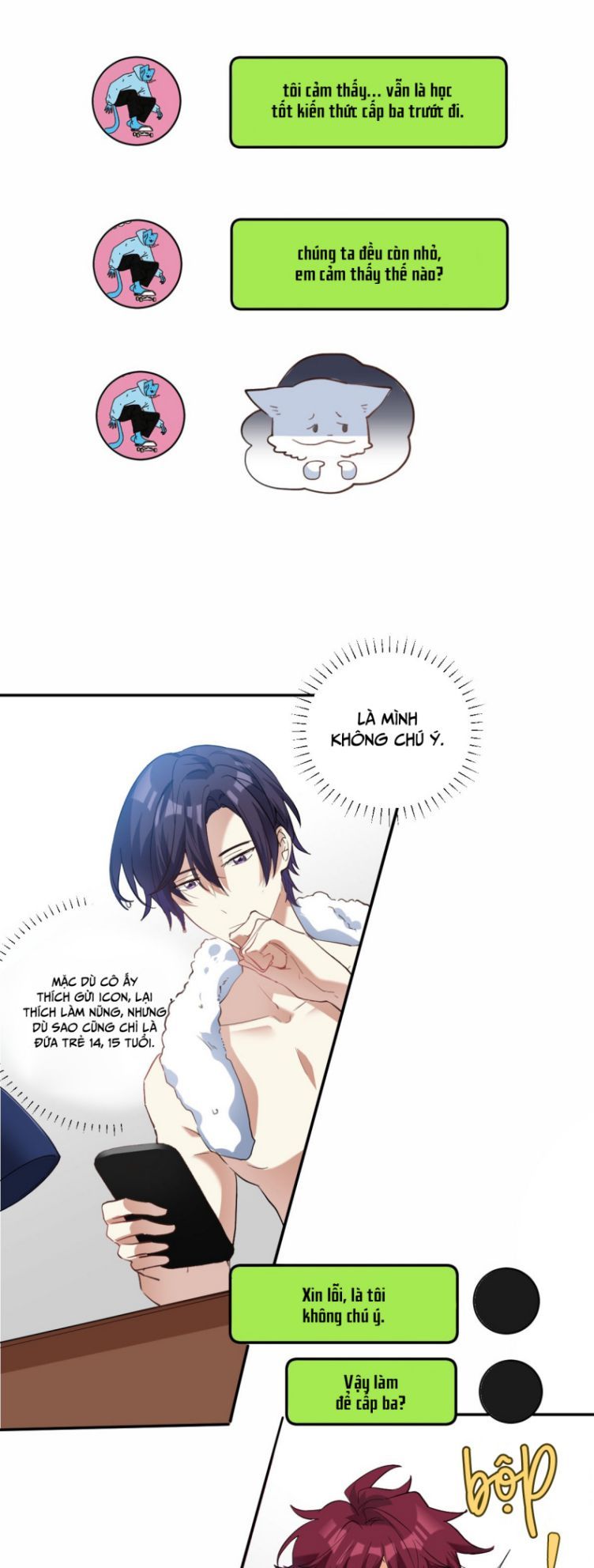 Tình Yêu Trên Mạng Của Giáo Bá Lật Xe Rồi Chapter 20 - Trang 2