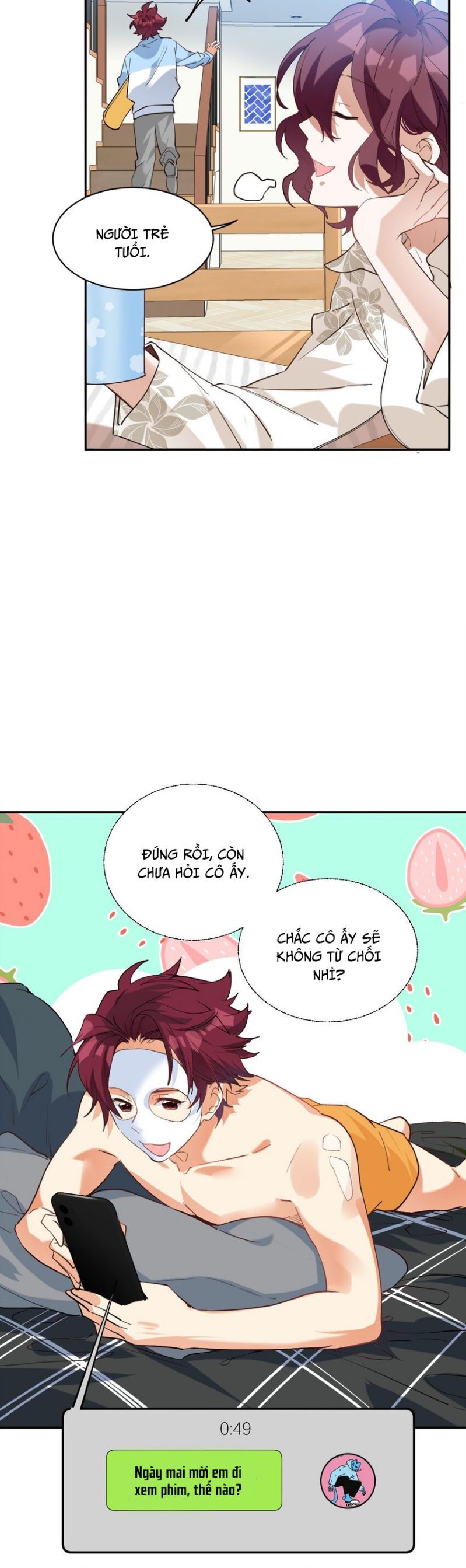 Tình Yêu Trên Mạng Của Giáo Bá Lật Xe Rồi Chapter 22 - Trang 2
