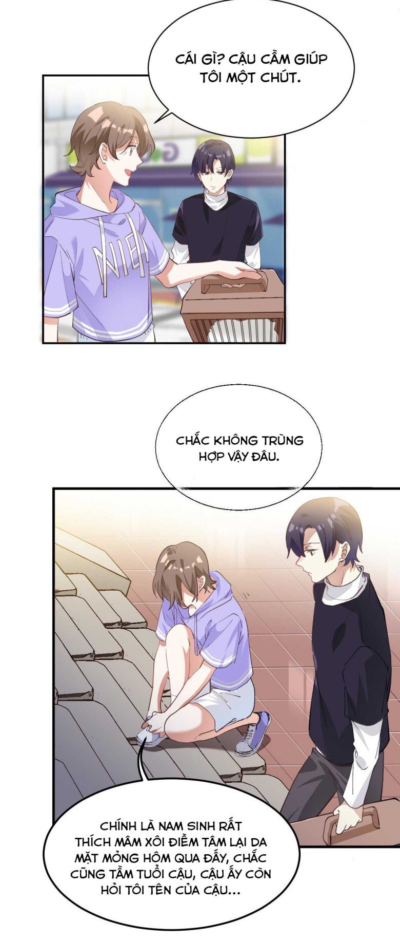 Tình Yêu Trên Mạng Của Giáo Bá Lật Xe Rồi Chapter 4 - Trang 2