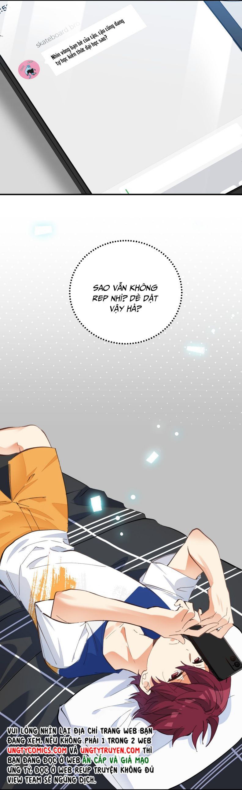 Tình Yêu Trên Mạng Của Giáo Bá Lật Xe Rồi Chapter 6 - Trang 2