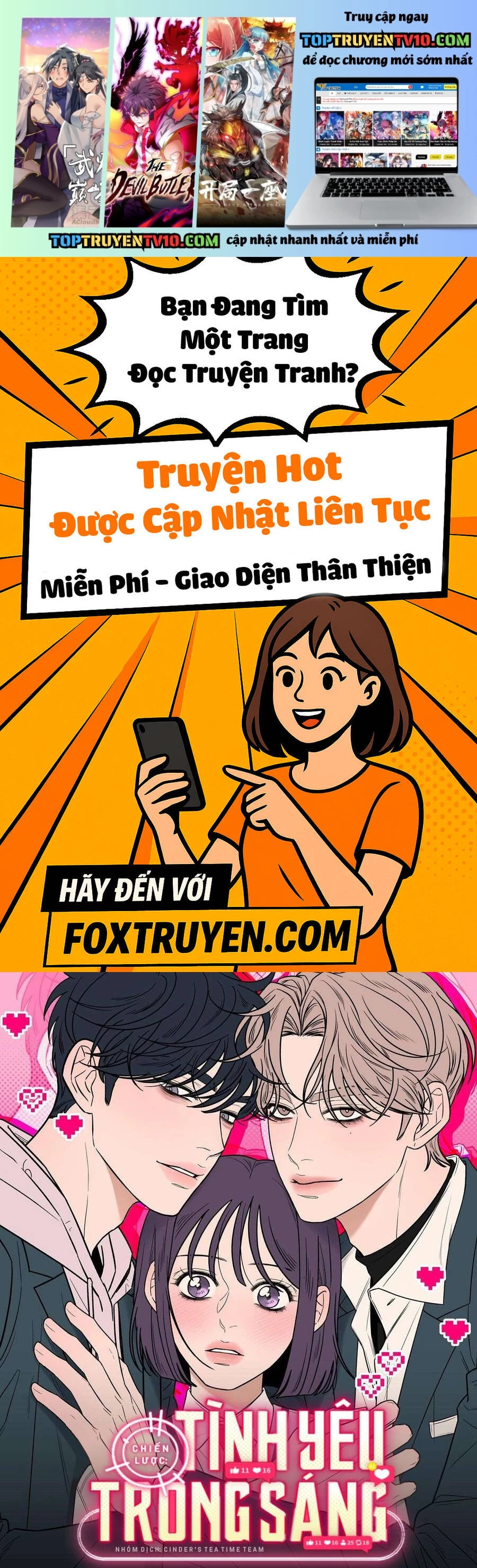 Tình Yêu Trong Sáng Chapter 119 - Trang 2