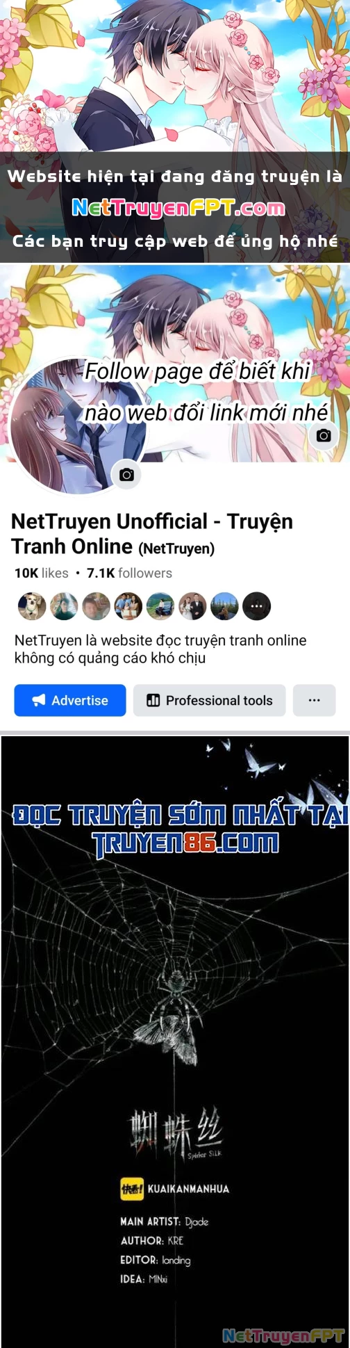 Tơ Nhện Chapter 2 - Trang 2