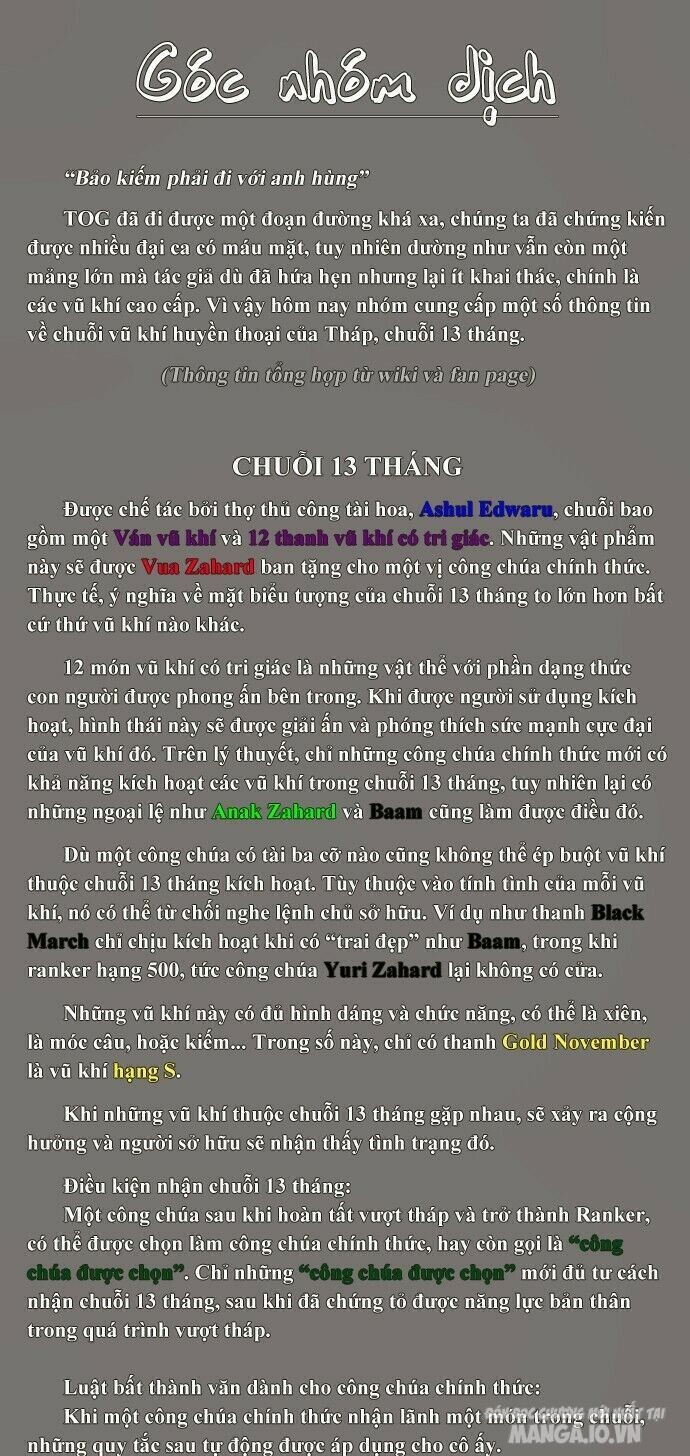 Tòa Tháp Bí Ẩn Chapter 156 - Trang 2