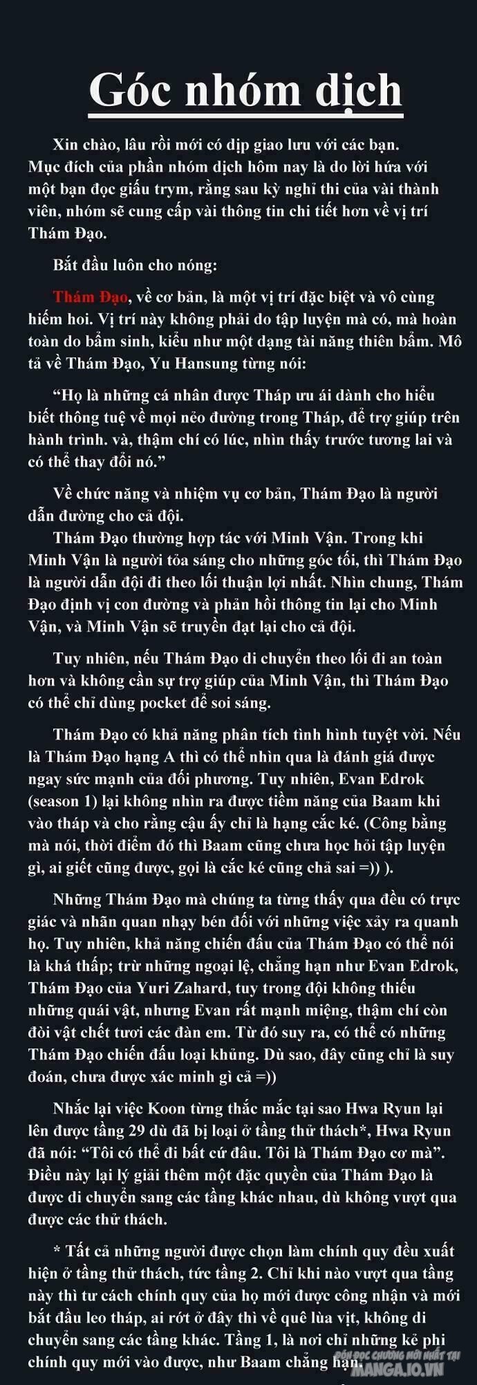 Tòa Tháp Bí Ẩn Chapter 189 - Trang 2