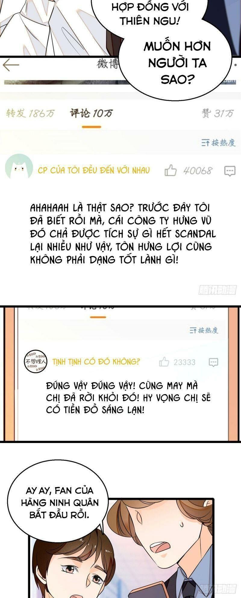 Toàn Mạng Đều Là Fan Cp Của Tôi Với Ảnh Đế Chapter 19 - Trang 2