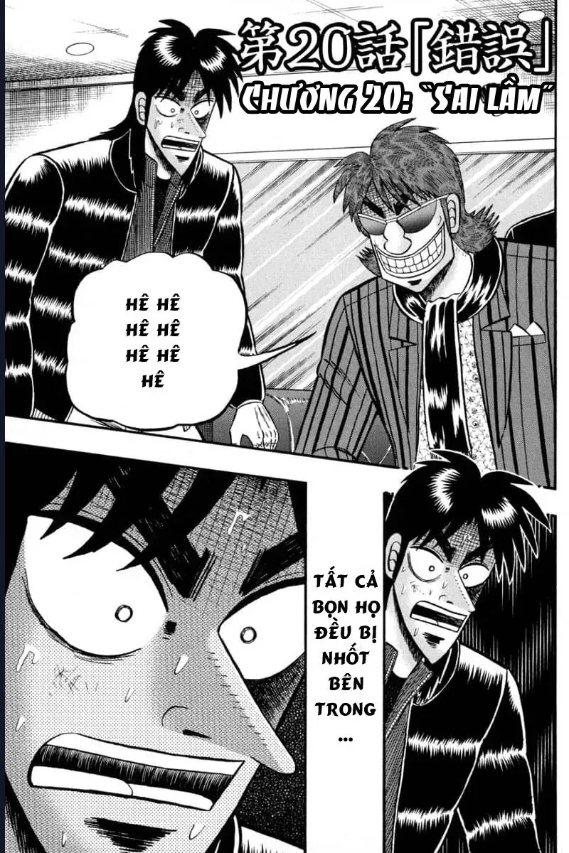 Tobaku Datenroku Kaiji: Kazuya-Hen Chapter 20 - Trang 2