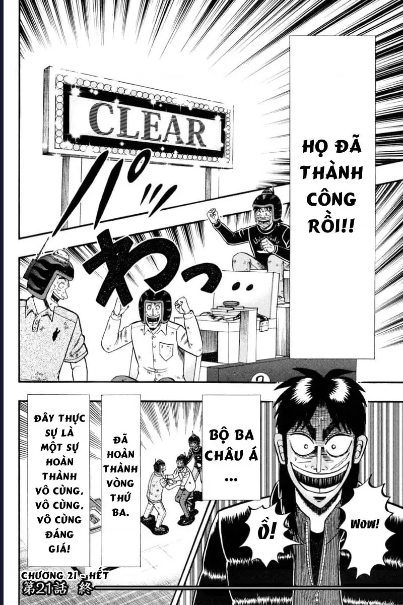 Tobaku Datenroku Kaiji: Kazuya-Hen Chapter 21 - Trang 2