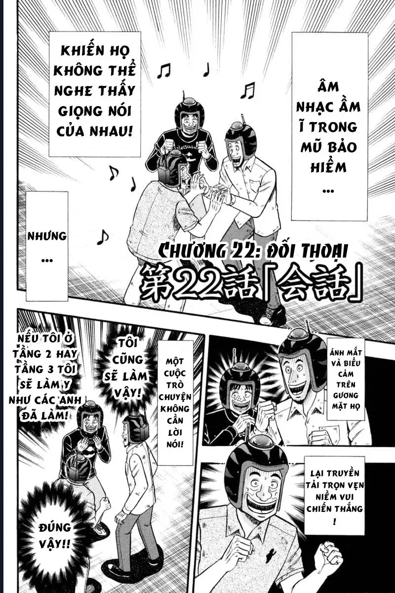 Tobaku Datenroku Kaiji: Kazuya-Hen Chapter 22 - Trang 2