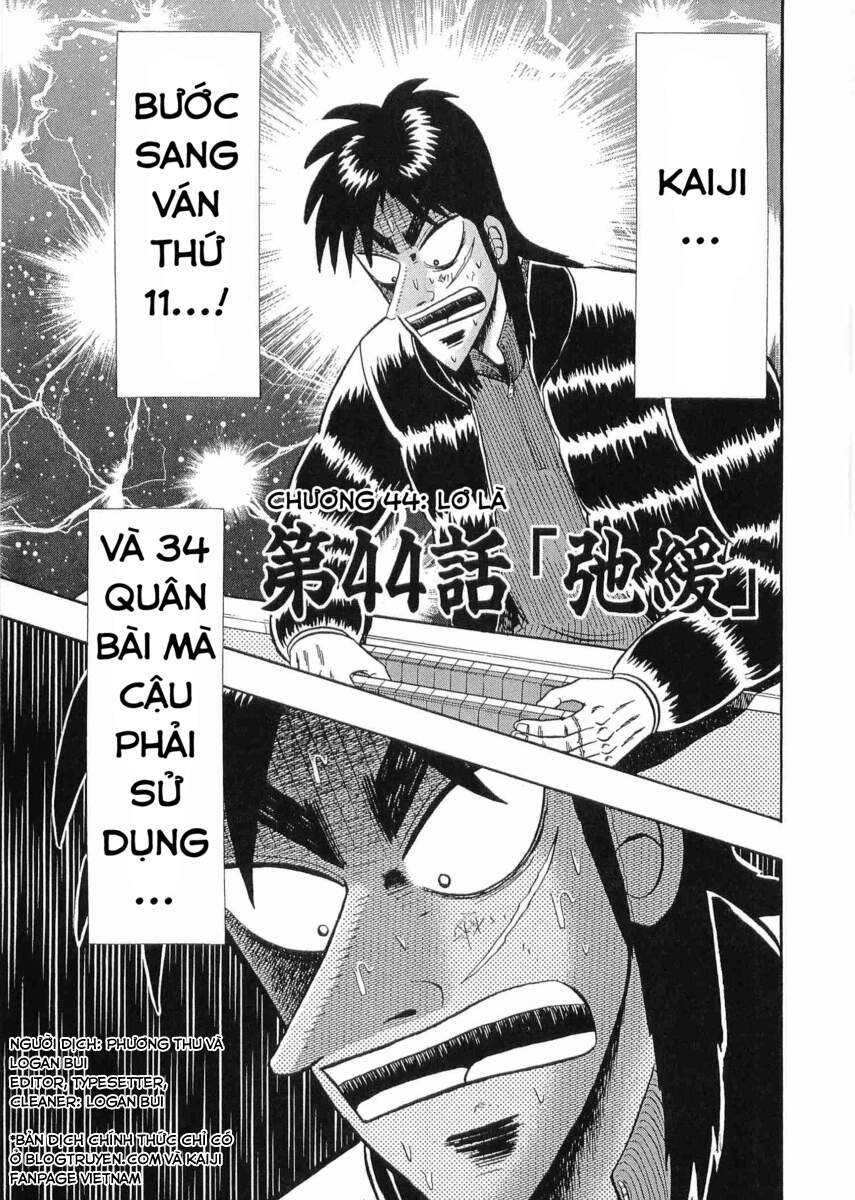 Tobaku Datenroku Kaiji Chapter 44 - Trang 2