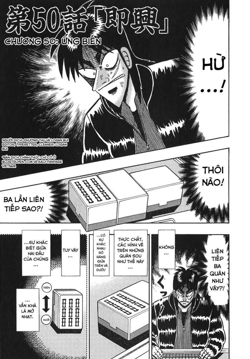 Tobaku Datenroku Kaiji Chapter 50 - Trang 2
