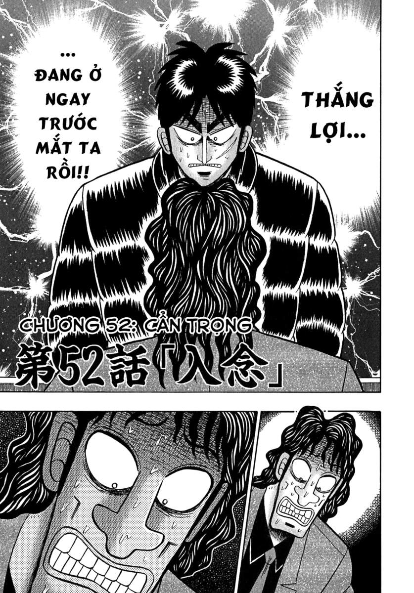 Tobaku Datenroku Kaiji Chapter 52 - Trang 2