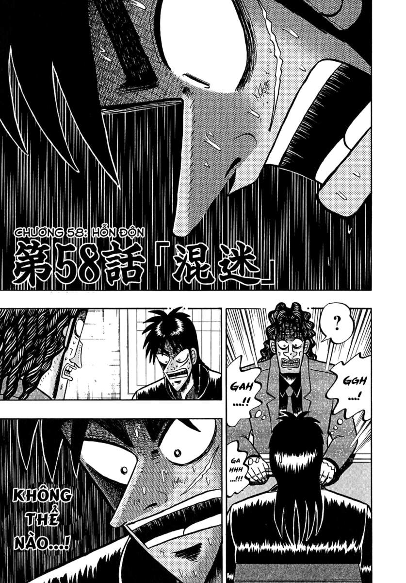 Tobaku Datenroku Kaiji Chapter 58 - Trang 2