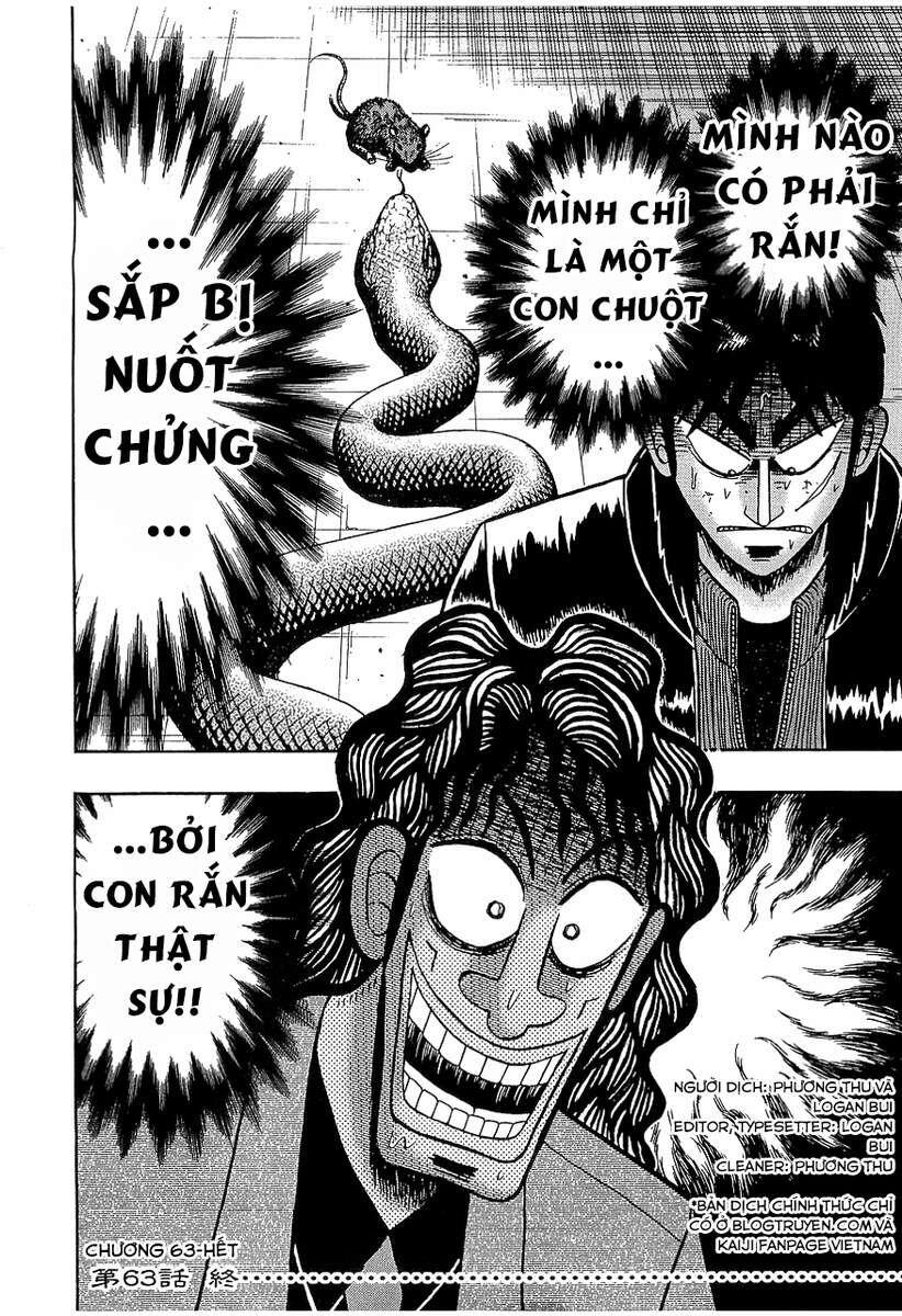 Tobaku Datenroku Kaiji Chapter 63 - Trang 2