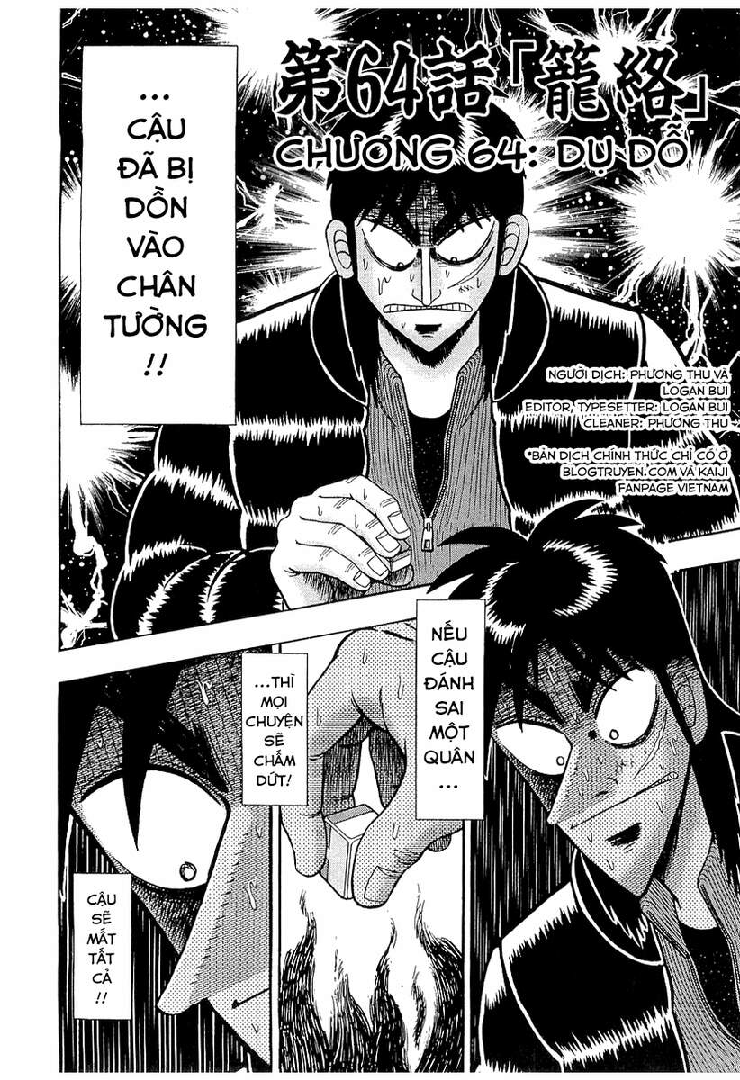 Tobaku Datenroku Kaiji Chapter 64 - Trang 2
