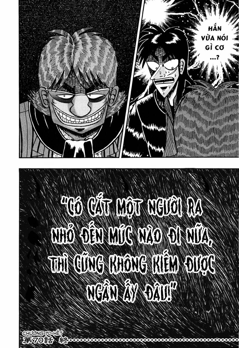 Tobaku Datenroku Kaiji Chapter 70 - Trang 2
